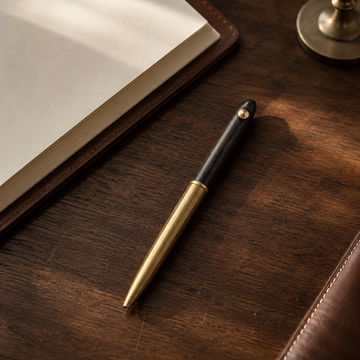 Handcrafted Brass & Wood Pen