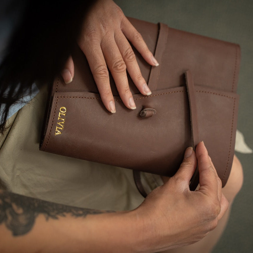 Leather Journal Refillable A5, Personalized Journal, Notebook