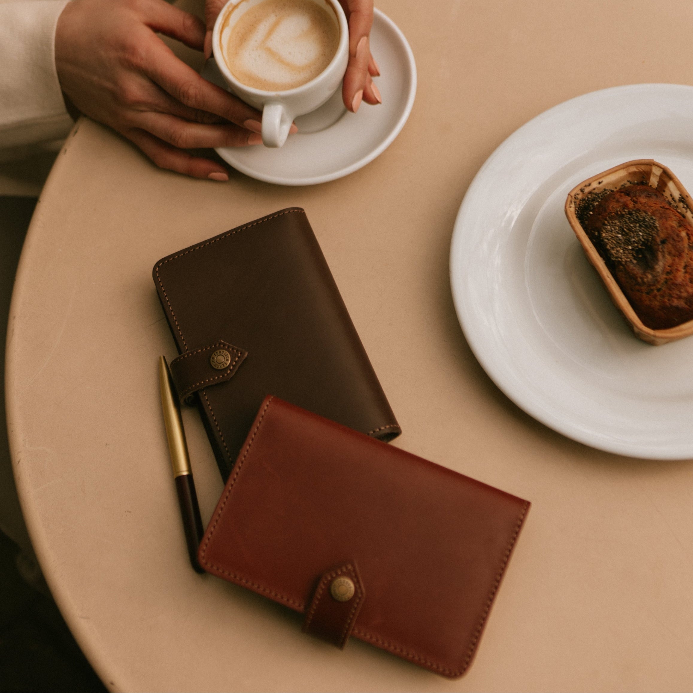 Leather Travel Wallet -Felix- – Tergusco