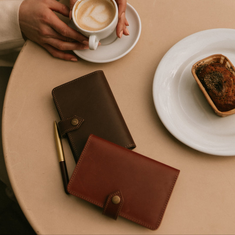 Leather Travel Wallet -Felix-