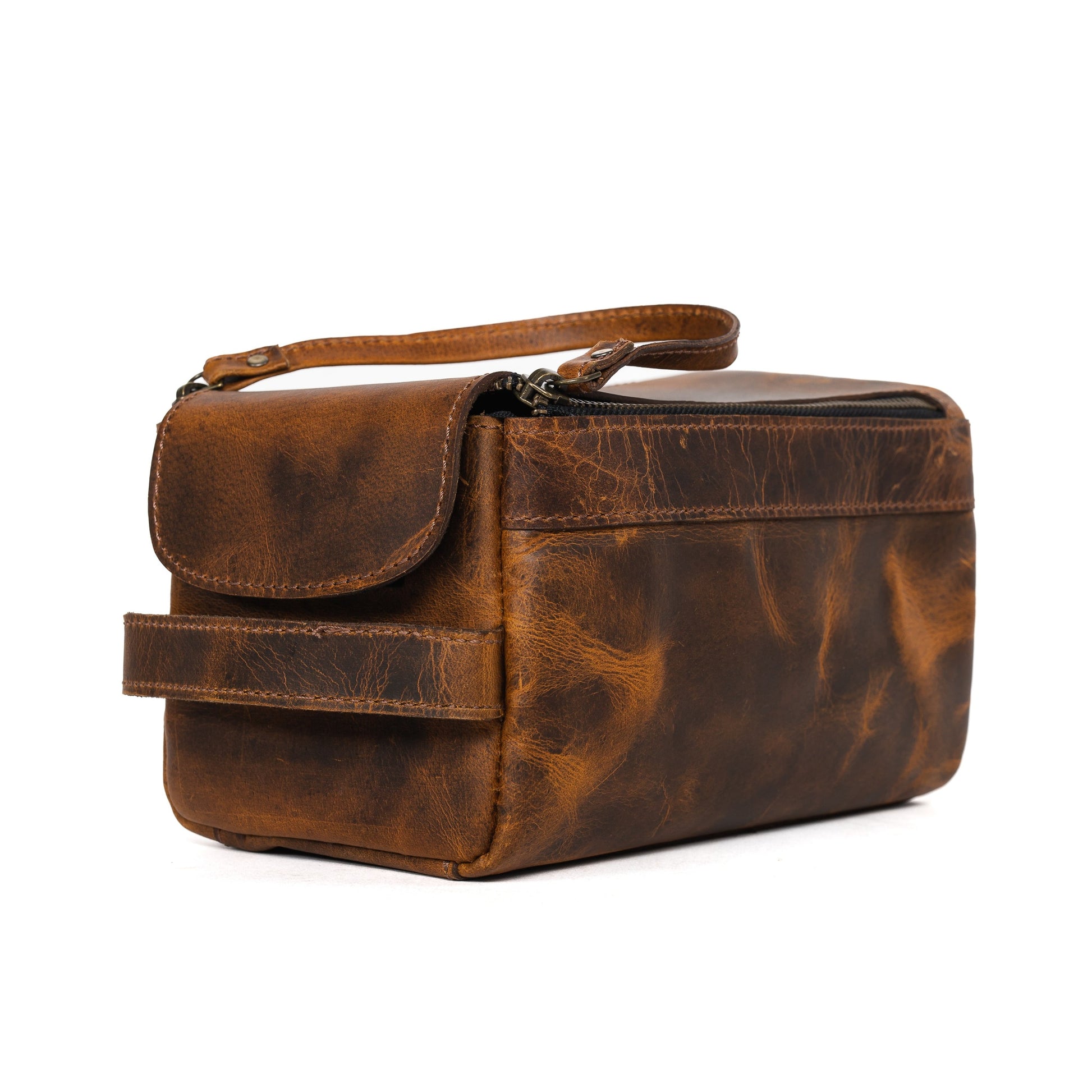 doppsåk waterproof & leak-proof travel toiletry bag Leather Toiletry Bag, Dopp Kitt, Wash Bag, Travel Case – Tergusco